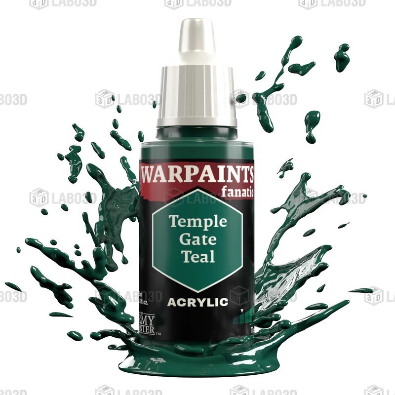 Warpaints Fanatic : Temple Gate Teal Warpaints Fanatic : Temple Gate Teal