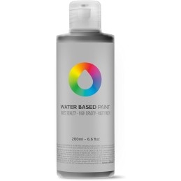 MTN Water Based Paint - Carbon Black - R-9011 - 200ml