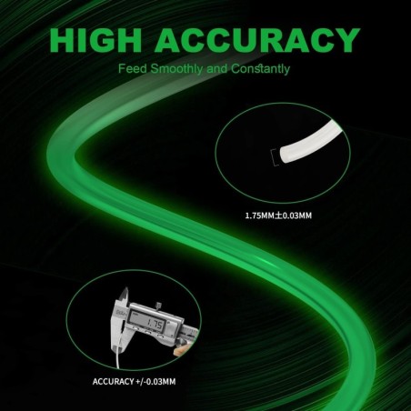 Eryone - PLA Glow in the Dark - Green - 1.75mm - 1 Kg