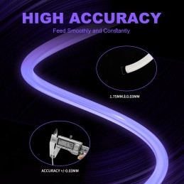 Eryone - PLA Glow in the Dark - Purple - 1.75mm - 1 Kg