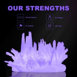 Eryone - PLA Glow in the Dark - Purple - 1.75mm - 1 Kg