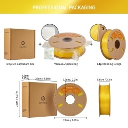 Eryone - PLA+ Hyper Speed - Yellow - 1.75mm - 1 Kg