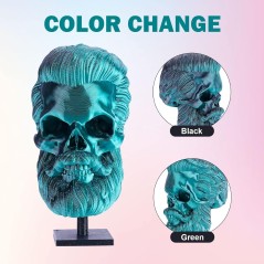 Eryone - PLA Silk Dual-Color - vert émeraude & noir (Emerald Green & Black) - 1.75mm - 1 Kg
