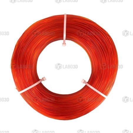 Fiberlogy - Refill Easy PET-G - Orange Translucide (translucent Orange) - 1.75 mm -850 gr