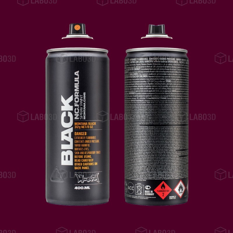Montana Black - BLK3080 - WineGum - 400ML Montana Black - BLK3080 - WineGum - 400ML