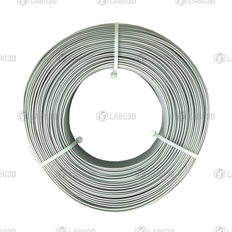 Fiberlogy - Refill Easy PET-G - Gris (Gray)- 1.75 mm -850 gr Fiberlogy - Refill Easy PET-G - Gris (Gray)- 1.75 mm -850 gr