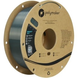 Polymaker PolyLite Silk - PLA - Gunmetal Grey - 1.75mm - 1 Kg