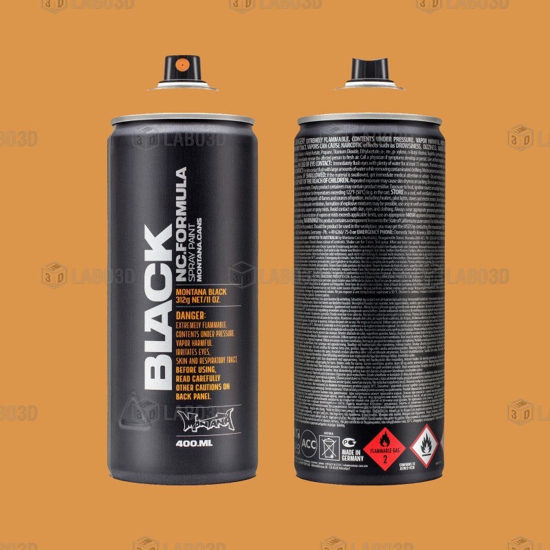 Montana Black - BLKIN2000 - Infra Orange - 400ML Montana Black - BLKIN2000 - Infra Orange - 400ML