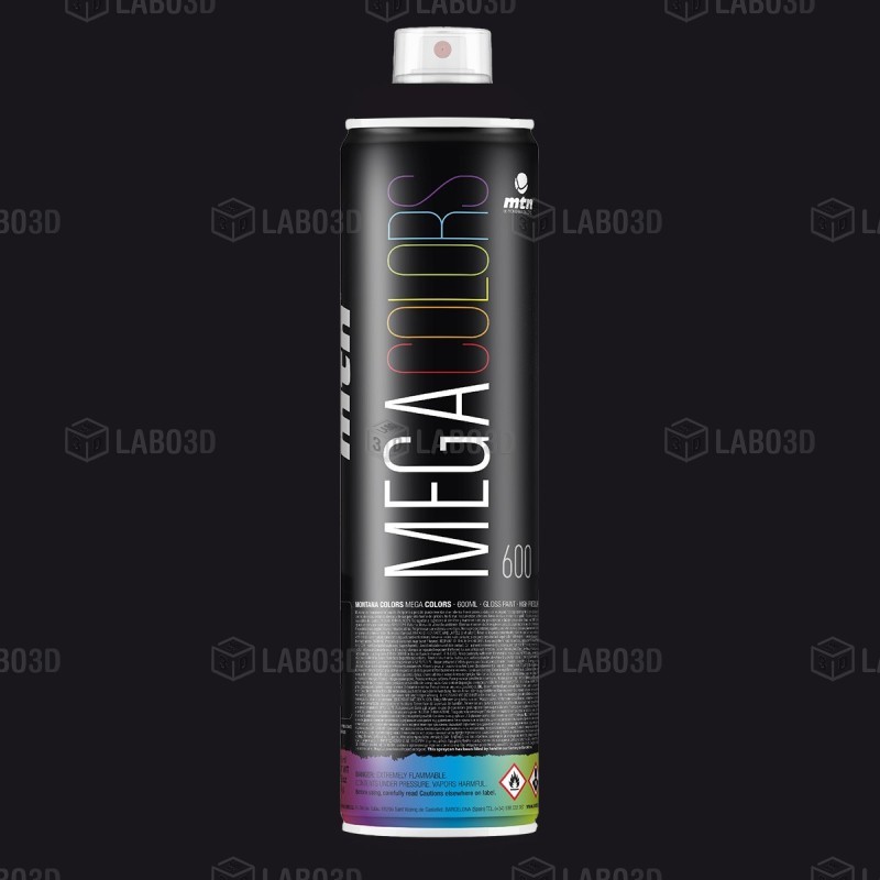 MTN Mega Colors - noir (Black) - RV-9011 - 600ML MTN Mega Colors - noir (Black) - RV-9011 - 600ML