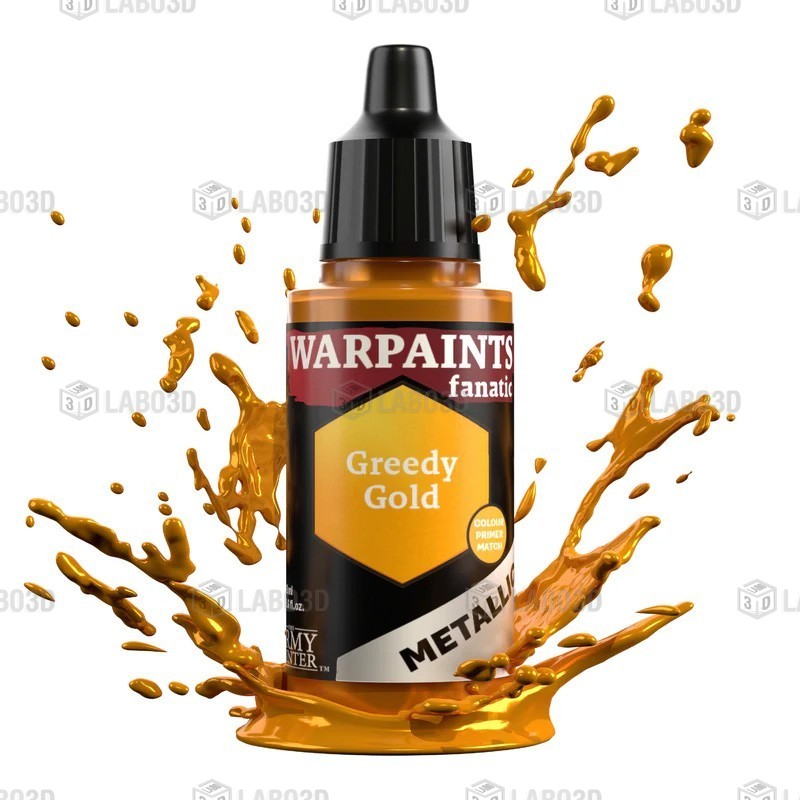 Warpaints Fanatic Metallic : Greedy Gold Warpaints Fanatic Metallic : Greedy Gold