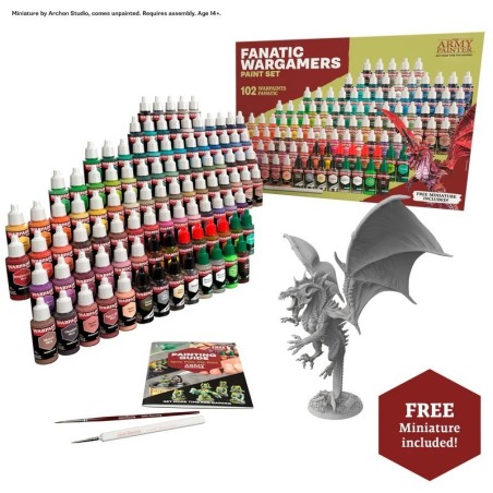 Warpaints Fanatic : Wargamers Paint Set - Combo