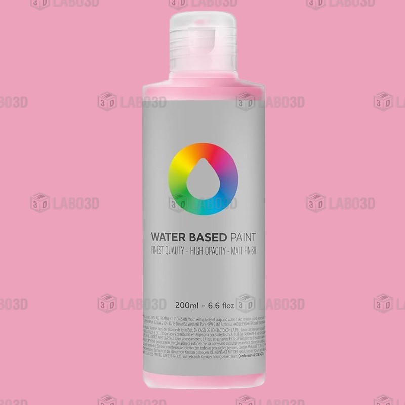 MTN Water Based Paint - Quinacridone Rose - RV-211 - 200ml