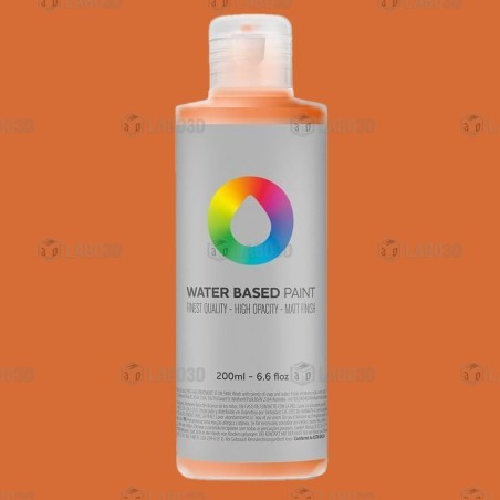 MTN Water Based Paint - Orange Azo (Azo Orange) - RV-2004 - 200ml