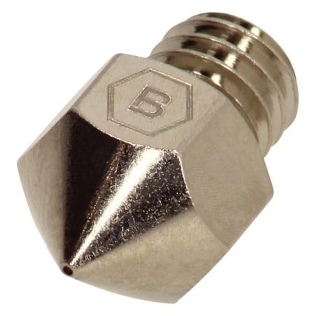 Brozzl - Buse MK8 en Cuivre plaqué Nickel (Plated Copper) : 0.4mm - 1.75mm