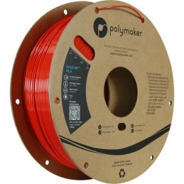 Polymaker PolyLite Silk - PLA - Rouge - 1.75mm - 1 Kg
