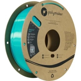 Polymaker PolyLite Silk - PLA - Bleu Sarcelle - 1.75mm - 1 Kg