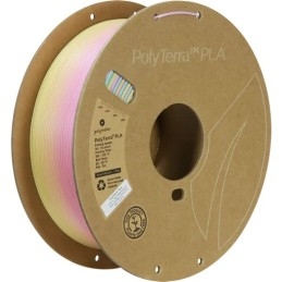 Polymaker PolyTerra - PLA Gradient - Pastel Rainbow - 1.75mm - 1 Kg