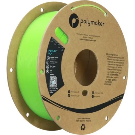 Polymaker PolyLite Luminous - PLA - Green - 1.75mm - 1 Kg