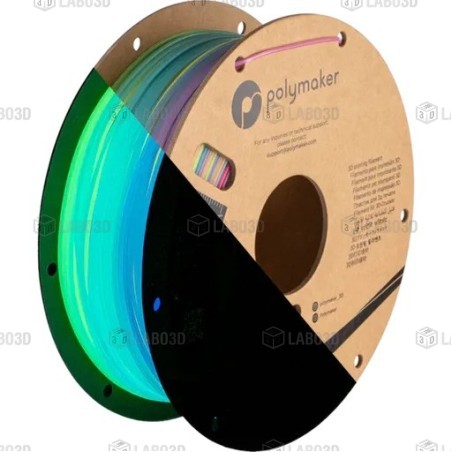 Polymaker PolyLite Luminous - PLA - Rainbow - 1.75mm - 1 Kg