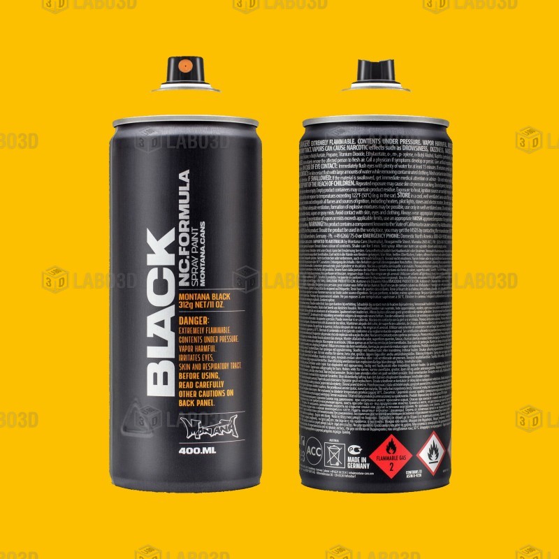 Montana Black - BLK1030 - Jaune (Yellow) - 400ML Montana Black - BLK1030 - Jaune (Yellow) - 400ML