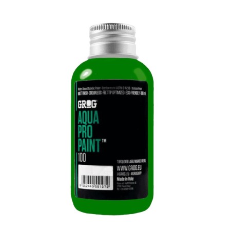 Grog Aqua Pro Paint 100 - APP10-24  - Vert Crocodile (Crocodile Green) - 100ML