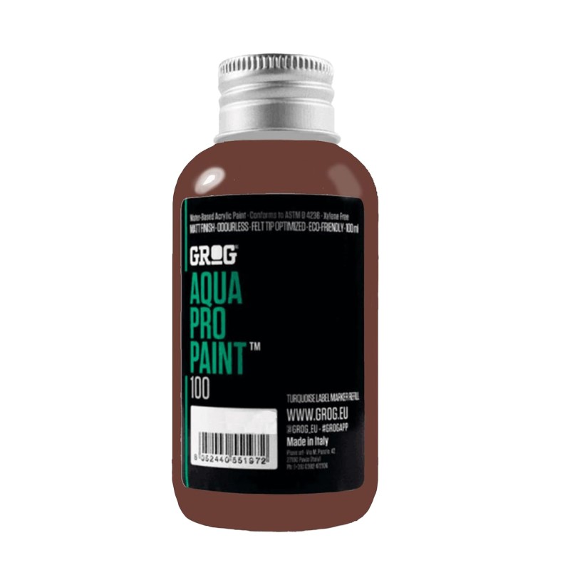 Grog Aqua Pro Paint 100 - APP10-35 - Marron James (James Brown) - 100ML Grog Aqua Pro Paint 100 - APP10-35 - Marron James (James Brown) - 100ML