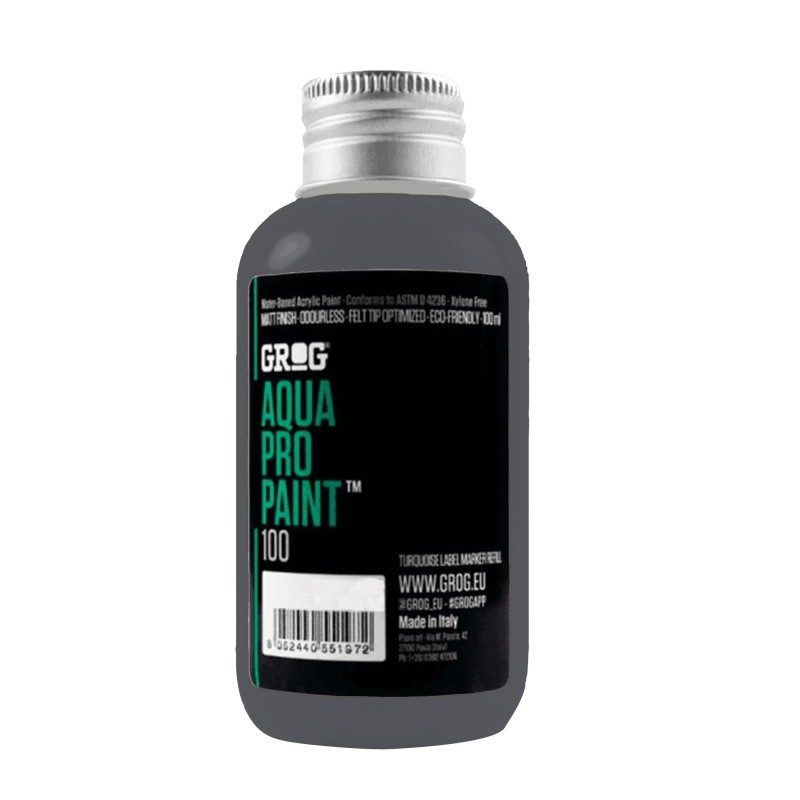 Grog Aqua Pro Paint 100 - APP10-36 - Gris Pierre (Rock Grey) - 100ML Grog Aqua Pro Paint 100 - APP10-36 - Gris Pierre (Rock Grey) - 100ML