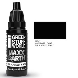 Green Stuff World - Peinture plus Noire Maxx Dark - 17ml - 11947