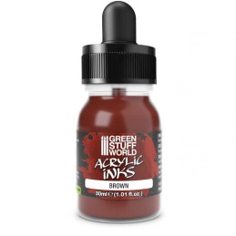 Green Stuff World - Encre acrylique Opaque - Marron - 30ml - 4292