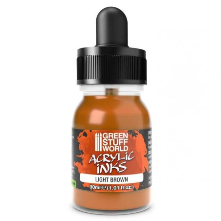 Green Stuff World - Encre acrylique Opaque - Marro clair - 30ml - 4291