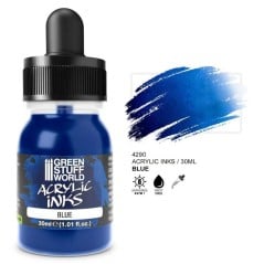 Green Stuff World - Encre acrylique Opaque - Bleu - 30ml - 4290