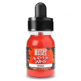 Green Stuff World - Encre acrylique Opaque - Orange - 30ml - 4288