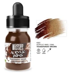 Green Stuff World - Transparent acrylic ink - Brown - 30ml - 4283