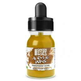 Green Stuff World - Transparent acrylic ink - Ochre - 30ml - 4282