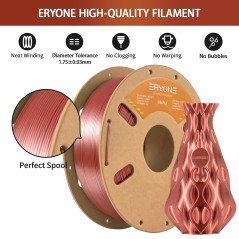 Eryone - PLA Silk - cuivre (copper) - 1.75mm - 1 Kg
