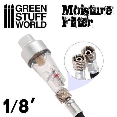 Green Stuff World - Airbrush Moisture Air Filter 1/8 - 1491