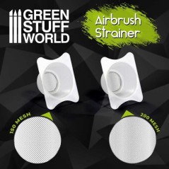 Green Stuff World - Airbrush Cup Strainers 2x - 2560
