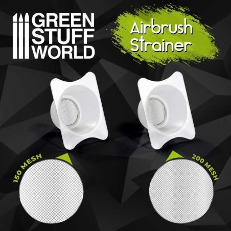 Green Stuff World - Filtres pour godet Aerographe 2x - 2560