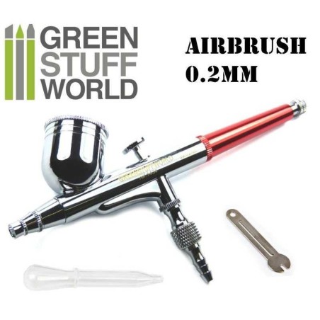 Green Stuff World - Dual Action Airbrush - 0.2mm