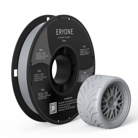 Eryone - TPU - Grey  - 1.75mm - 500 gr
