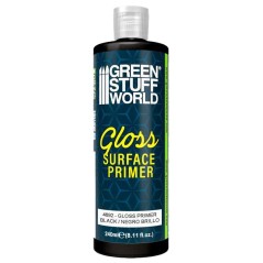 Green Stuff World - Primaire Brillant - Noire - 240ml - 4692
