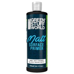 Green Stuff World - Matt Surface Primer - Black - 240ml - 4689