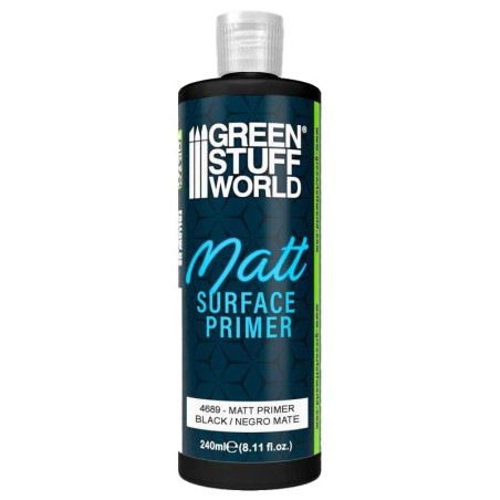 Green Stuff World - Primaire Matte - Noire - 240ml - 4689