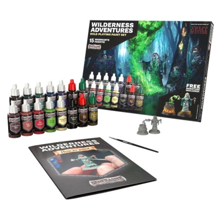 The Army Painter GameMaster : Wilderness Adventure Role - playing Paint Set
