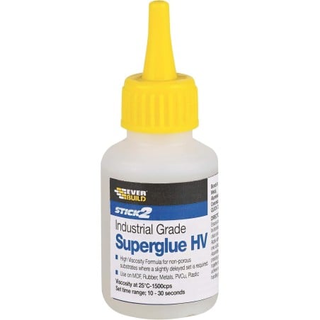Sika - Everbuild - Superglue HV - Cyanoacrylate Glue - 50Gr