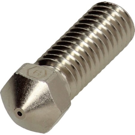 Brozzl - Buse E3D Volcano en Cuivre plaqué Nickel (Plated Copper) : 0.4mm - 1.75mm