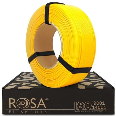 Rosa3D - PLA Starter - Jaune (Yellow) - 1.75mm - 1 Kg - Refill