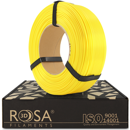 Rosa3D - PLA Starter - Lithophane Yellow - 1.75mm - 1 Kg - Refill