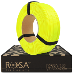 Rosa3D - PLA Starter - Jaune Fluo (Neon Yellow) - 1.75mm - 1 Kg - Refill