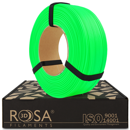 Rosa3D - PLA Starter - Vert Fluo (Neon Green) - 1.75mm - 1 Kg - Refill
